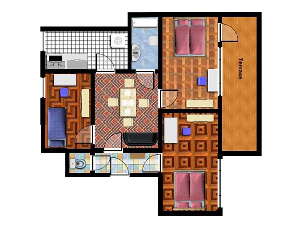 Appartement Vorsilska Praag